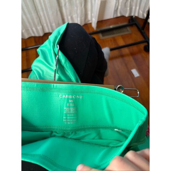 NWT Carbon38 Green Takara Shine Leggings - Picture 6 of 6